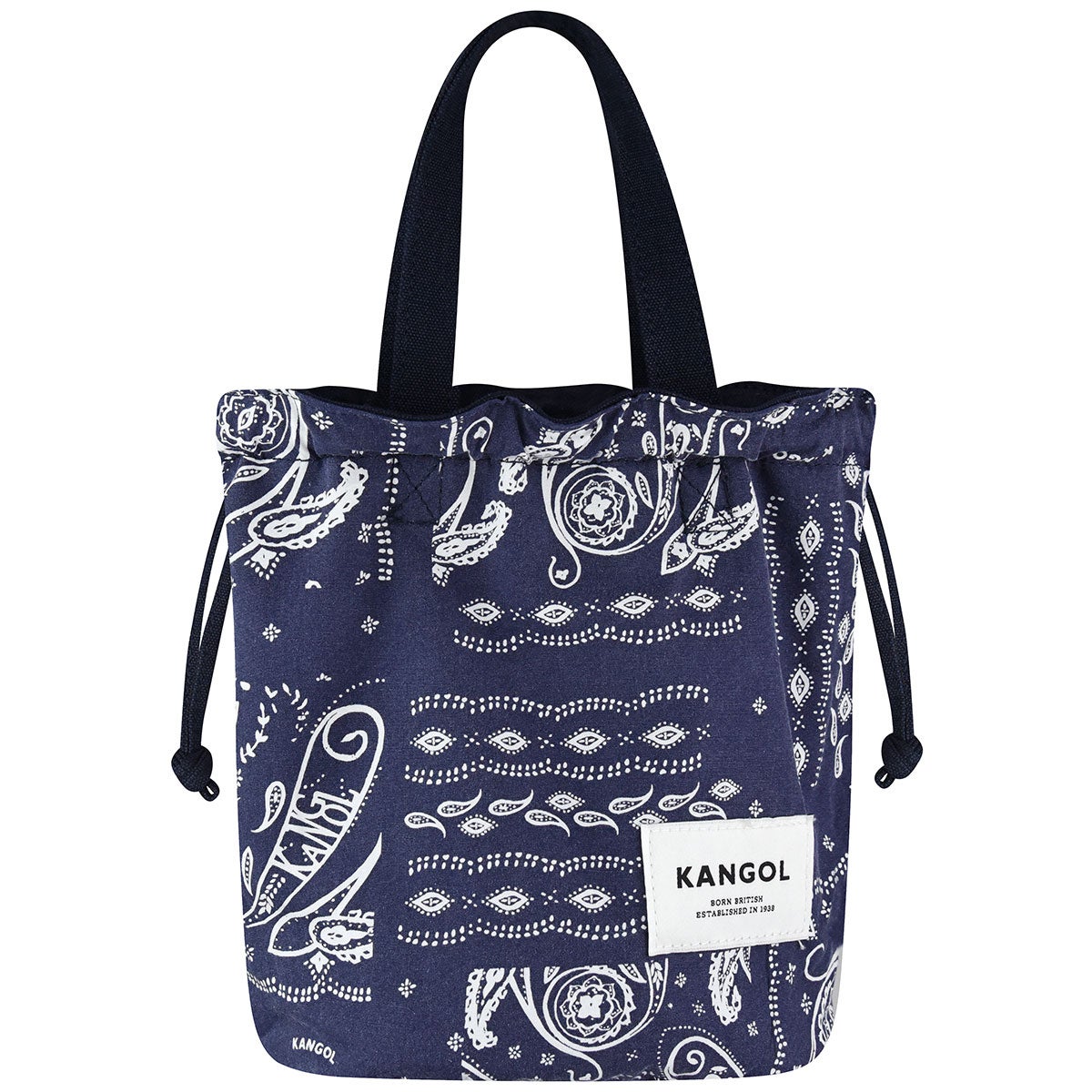  Reversible Paisley Bucket Bag