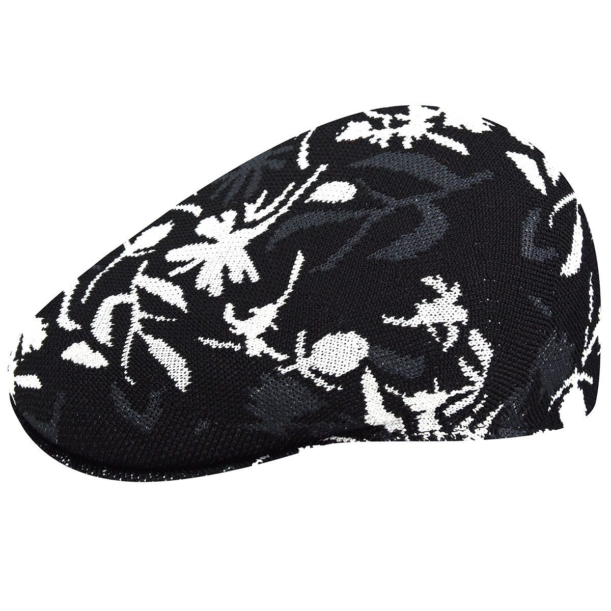 Hats - Black Floral
